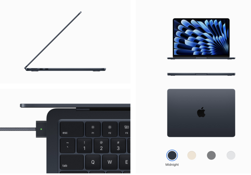 15-inch MacBook Air M2 8-core 10-core 8GB 512GB MQKX3LL/A - Image 7